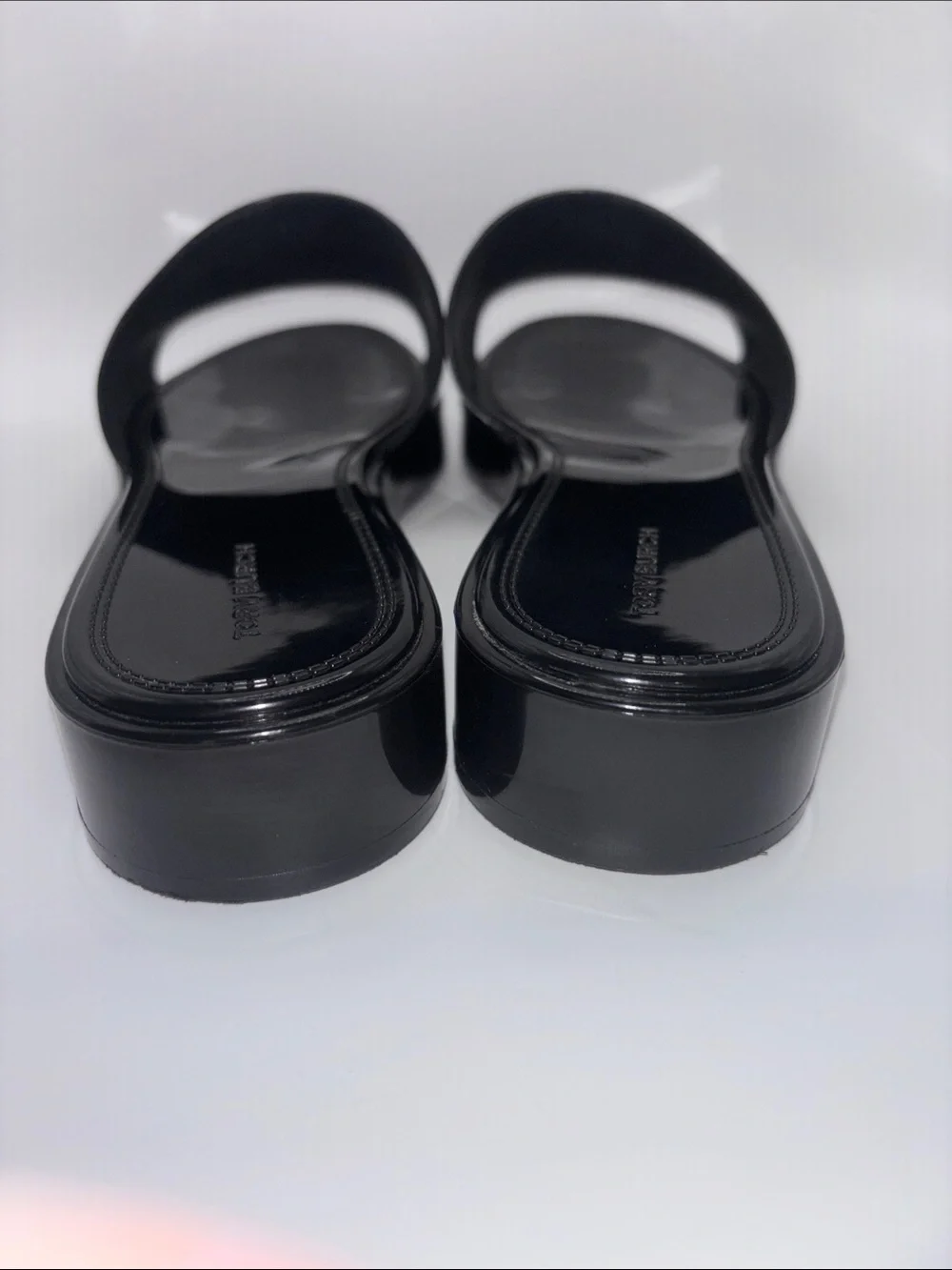 Tory Burch Jelly Black Slide Sandals